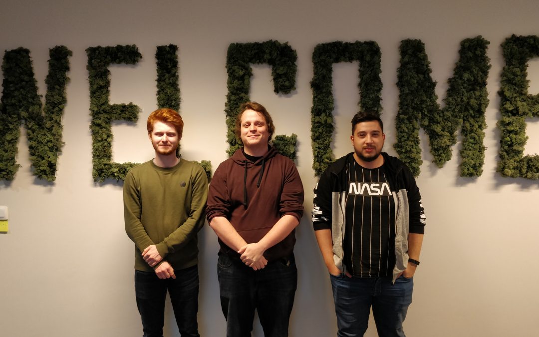 Welcoming the new interns from PXL